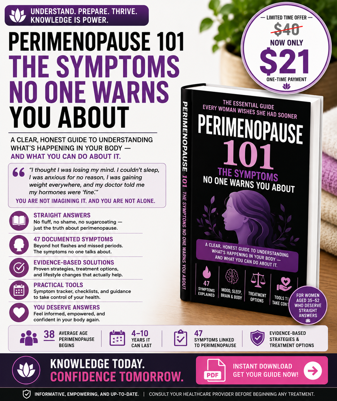 Perimenopause 101: The Symptoms No One Warns You About